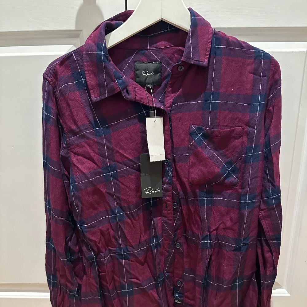Rails Plaid Hunter Button Down Shirt - Super Soft brand new with tags!